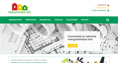 Desktop Screenshot of energiatehokaskoti.fi